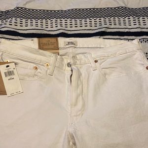 Ralph Lauren white denim jeans